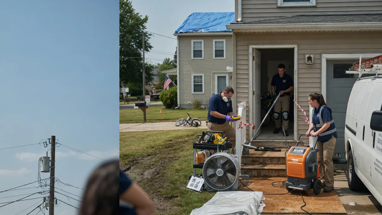 Water Damage Repair in Hanover, KS near me